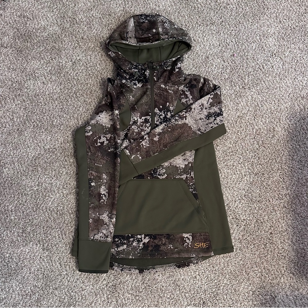 She Outdoor Camo Hoodie Shirt Pants